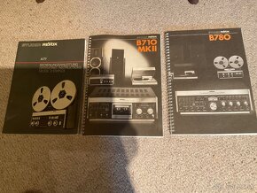 REVOX = A77- B710 - B 780 - 7