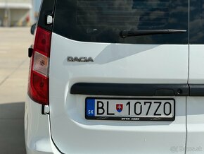 Dacia Dokker Benzín SR auto 1. majiteľ ročník 2020 - 7