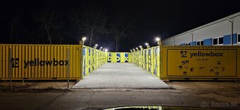 Prenájom skladových kontajnerov 7 m² – Bratislava, Yellowbox - 7