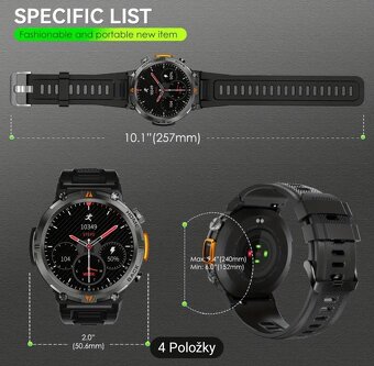 Smart watch hodinky - EIGIIS KE3 - 7