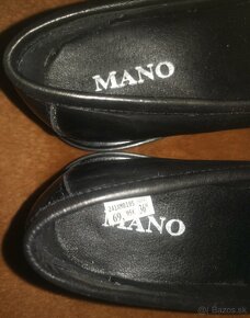 MANO - nádherné kvalitné kožené mokasíny - 7