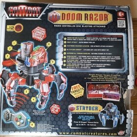 Bojový robot Attacknid - Doom Razor - 7