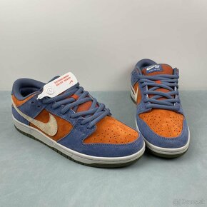 Nike dunk low oranžovo-modré - 7