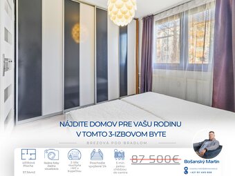 Nájdite domov pre vašu rodinu v tomto 3-izbovom byte v meste - 7