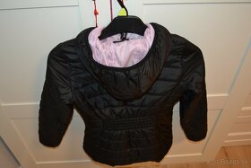 Dievčenská ľahká vatovaná bunda, veľkosť 140/146 - 7