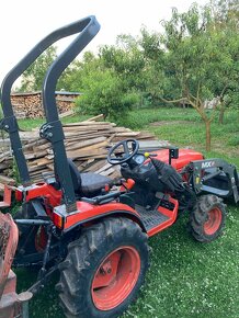 Predám traktor Kubota B 2420 plus čelný nakladač MX C1 - 7