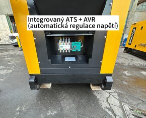 Naftová elektrocentrála PCA POWER PDE-80 kVA s ATS. - 7