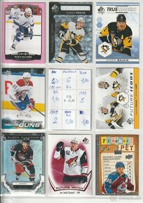 Hokejové kartičky - mix insertov NHL. - 7