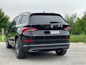 ŠKODA KODIAQ SPORTLINE DSG 140 kw 4x4 WEBASTO BLACK EDITION - 7