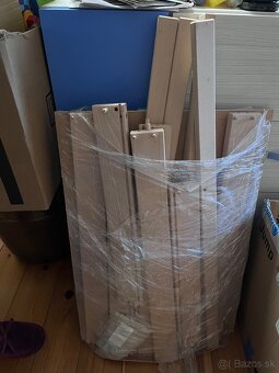 Ikea Sniglar postieľka + matrac + prebaľovací pult - 7