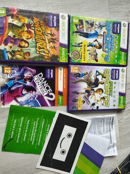 Herna konzola XBOX 360 S + KINECT + 4 kinect HRY - 7