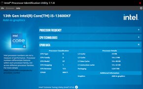 Intel Core i5-13600KF v zaruke do 27.01.2026 - 7