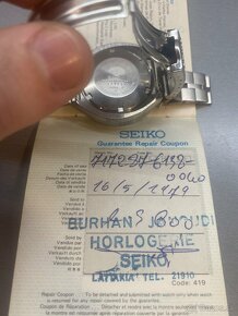 Vintage hodinky Seiko bullhead 6138 (s papiermi) - 7