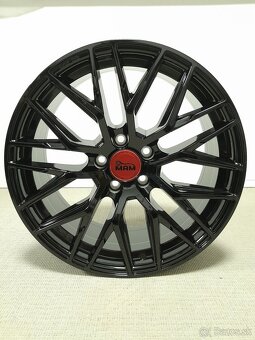 Alu disky R18 5x112 Et30 8J MAM RS4 BP Seat Audi Vw Škoda - 7