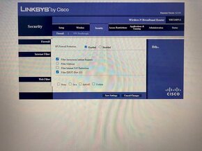 Predám wifi router CISCO LINKSYS WRT160N V2 - 7