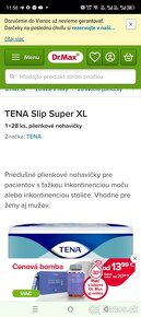 Plienky pre dospelých Tena veľkosť XL super 28ks 1balik - 7