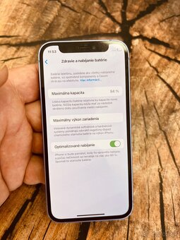 iPhone 12 Mini 64 batérie 84% originál top stav - 7