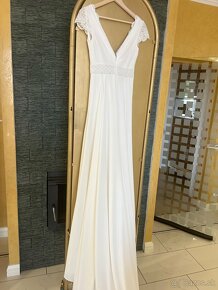 Nové svadobné šaty s visačkou - 7