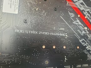 Predám TOP dosku ASUS ROG Strix Z490-H GAMING - 7