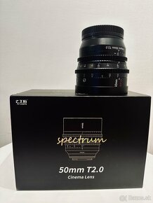 Cinema full frame lens 7Artisan 50mm T2.0 (Canon RF) - 7