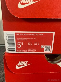 Nike Dunk Low Premium Light Orewood Brown (38/38,5) - 7