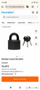 Predám - Zámok Richter Czech RV.2601 - 7