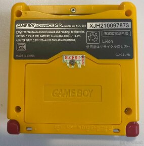 GameBoy Advance SP Pikachu - 7