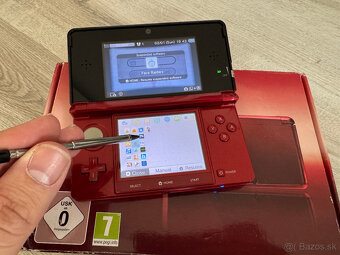 Nintendo 3DS metalické červené - 7