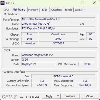 MSI Z490-A PRO, socket 1200 - 7