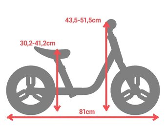 Detské odrážadlo 10-palcové (Decathlon) - 7