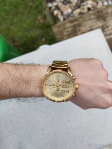 Zlaté hodniky DIESEL - Chronograph Gold, Originál s balením - 7