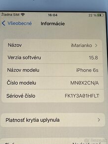 Iphone 6s 32GB biely - 7