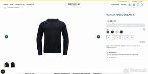 Merino sveter Devold Nansen Wool Sweater M - 7