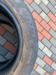 Predám zimné pneu 2KS Pirelli Scorpion Winter 255/50 R19 - 7