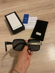 Gucci slnečné okuliare GG0979S - čierne (GG2) - 7