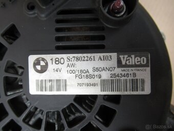 BMW alternátor 180A Valeo 7802261 - 7