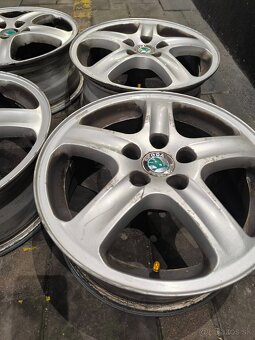 5X100 R15 Skoda octavia1-Fabia-Rapid-Romster  alu disky - 7