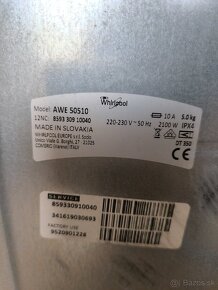 Práčka Whirlpool AWE50510 zhora plnená - 7