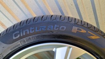 Letná sada originál Audi A6 C8, 5x112 R18 + pneu 225/55 R18 - 7