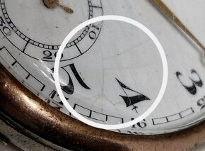 Vintažné strieborné vreckové hodinky Tissot - 7
