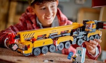 Lego Mobile Construction Crane 60409 - Žltý pojazdný stavebn - 7