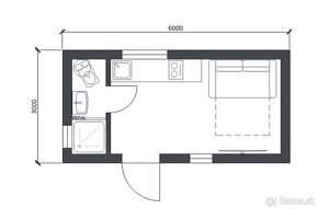 Mobilny dom 6x3m IHNEĎ K ODBERU - 7