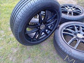 17" ALU 5x114,3 (KIA/HYUNDAI) + letné 205/55 r17 7mm - 7