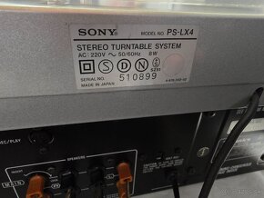 SONY PS-LX4 gramofon direct drive - 7