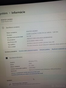 Predám Počítač v 100% stave / i7 6700 + 16GB + GTX1070 - 7