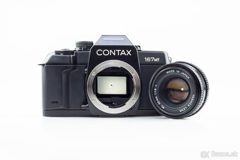 Contax 167 MT + Yashica ML 50mm f/1.9 + kožený soft case - 7