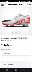 Kopačky Nike ZOOM VAPOR 15 PRO FG - 7