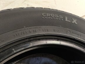 215/65 R16 Celoročné pneumatiky Continental 4 kusy - 7