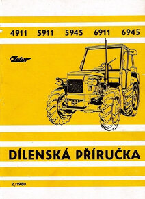 Príručka - manuál - katalóg - návod na traktory ZETOR - 7