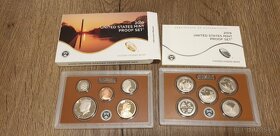 U.S. MINT PROOF SETS - 6 sád vybrané ročníky - 7